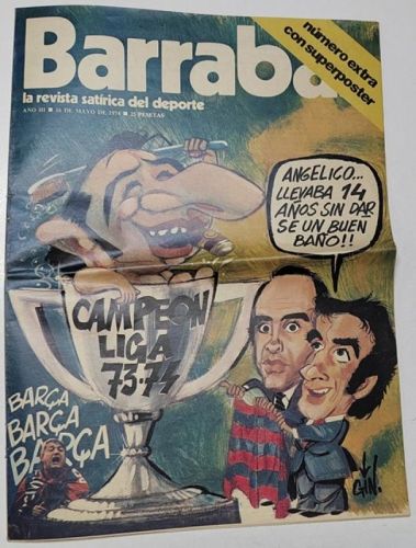 Portada del libro de BARRABÀS, 16 DE MAYO DE 1974