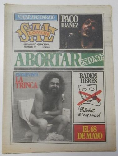 Portada del libro de SAL COMÚN Nº 17 (revista de humor)
