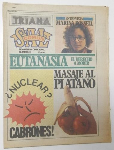 Portada del libro de SAL COMÚN Nº 18 (revista de humor)