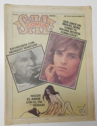 Portada del libro de SAL COMÚN Nº 3 (revista de humor)