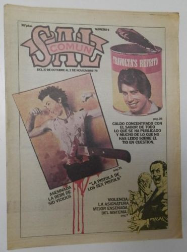 Portada del libro de SAL COMÚN Nº 4 (revista de humor)