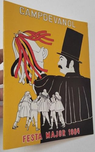 Portada del libro de CAMPDEVÀNOL. FESTA MAJOR 1984