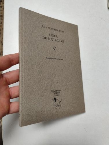 Portada del libro de La línea de flotación