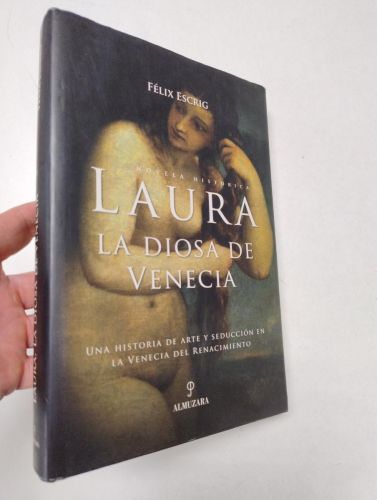 Portada del libro de Laura. La diosa de Venecia