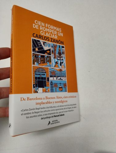 Portada del libro de Cien formas de romper un glaciar
