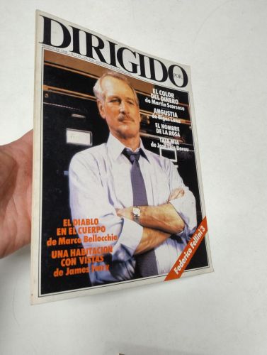 Portada del libro de DIRIGIDO POR... Nº 143. PAUL NEWMAN. EL COLOR DEL DINERO