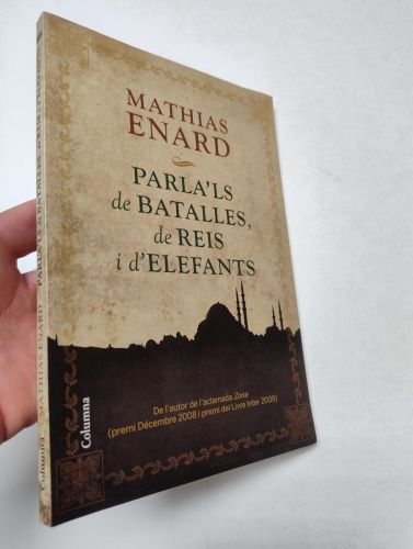 Portada del libro de Parla'ls de batalles, de reis i d'elefants