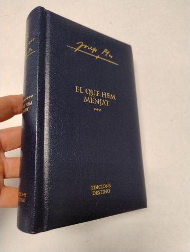 Portada del libro de El que hem menjat