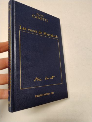 Portada del libro de Las voces de Marraquech