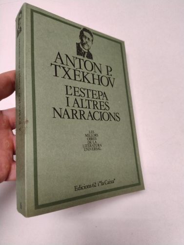 Portada del libro de L'estepa i altres narracions