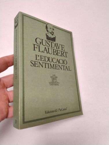 Portada del libro de L'educació sentimental