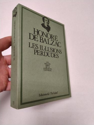 Portada del libro de Les il·lusions perdudes