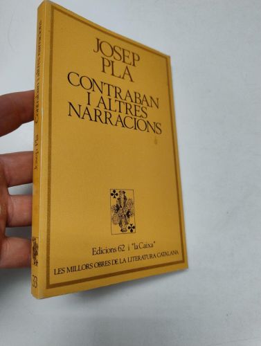 Portada del libro de Contraban i altres narracions