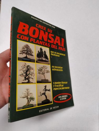 Portada del libro de Cree su bonsai con plantas del país