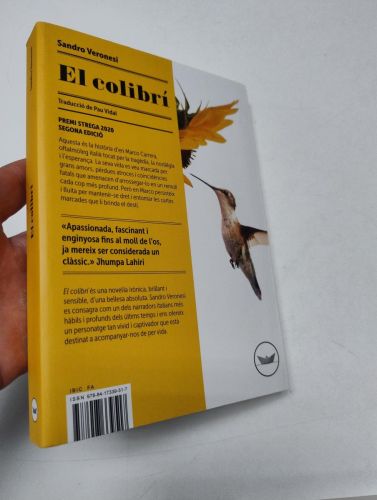 Portada del libro de El colibrí