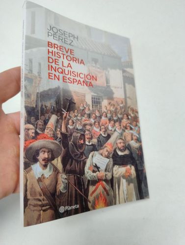 Portada del libro de BREVE HISTORIA DE LA INQUISICIÓN EN ESPAÑA