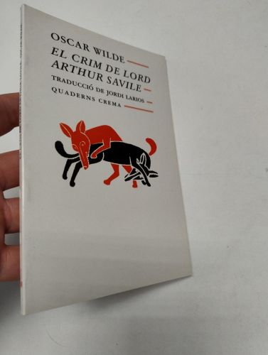 Portada del libro de El crim de Lord Arthur Savile