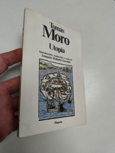 Portada del libro de Utopía (Tomás Moro)