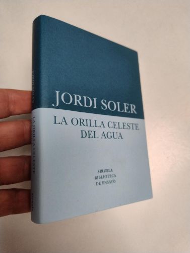 Portada del libro de La orilla celeste del agua