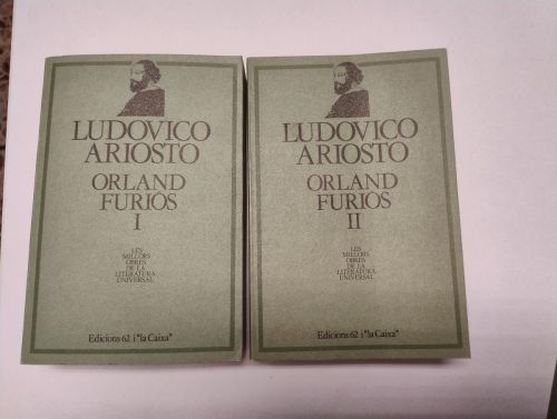Portada del libro de Orland furiós (2 vols.)