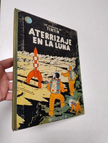 Portada del libro de Aterrizaje en la luna