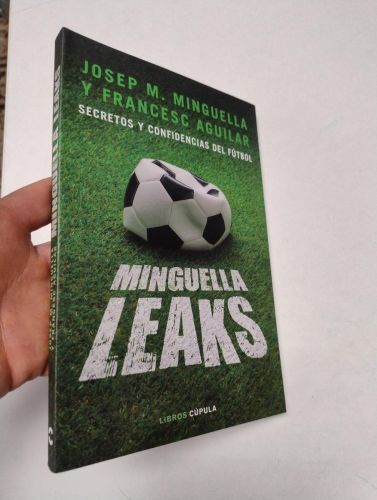 Portada del libro de Minguella leaks