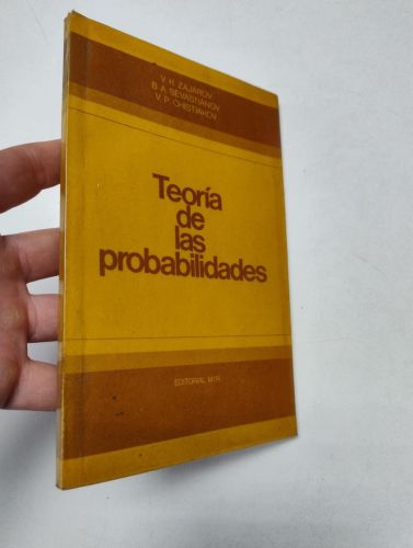 Portada del libro de Teoría de las probabilidades