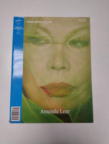 Portada del libro de Solar magazine nº 5. Amanda Lear, Calu Rivero, Leo Rydell Jost