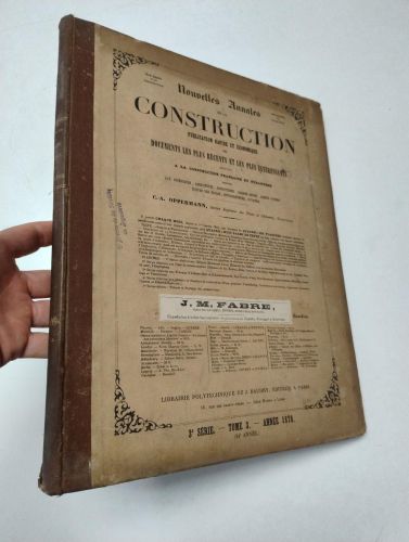 Portada del libro de Nouvelles Annales de la Construction. 3e série, Tome 3, année 1878