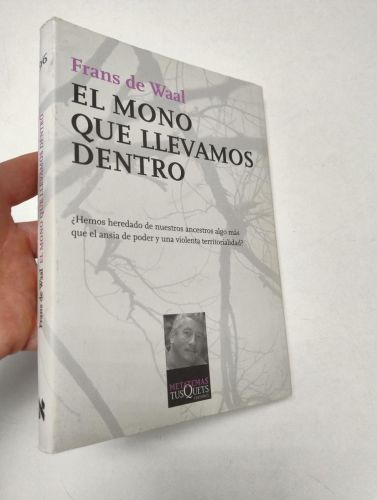 Portada del libro de El mono que llevamos dentro