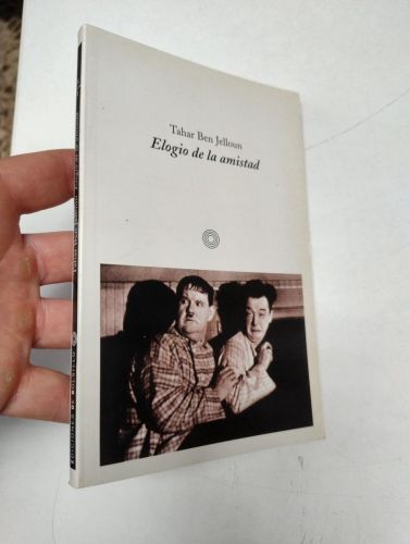 Portada del libro de Elogio de la amistad