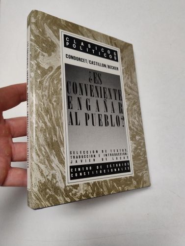Portada del libro de ¿Es conveniente engañar al pueblo?