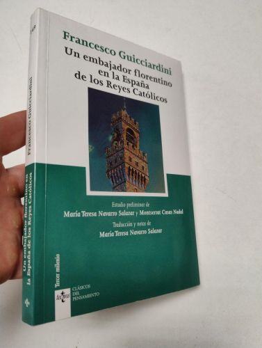 Portada del libro de Un embajador florentino en la España de los Reyes Católicos