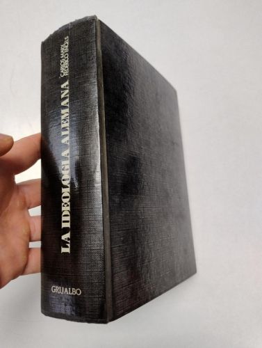 Portada del libro de La ideología alemana
