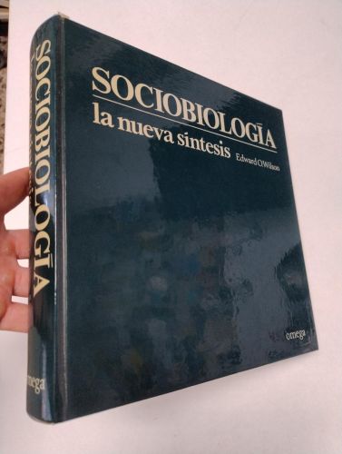 Portada del libro de SOCIOBIOLOGIA
