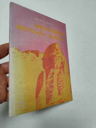 Portada del libro de Monserrat, montaña mágica