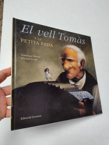 Portada del libro de El vell Tomás i la petita fada