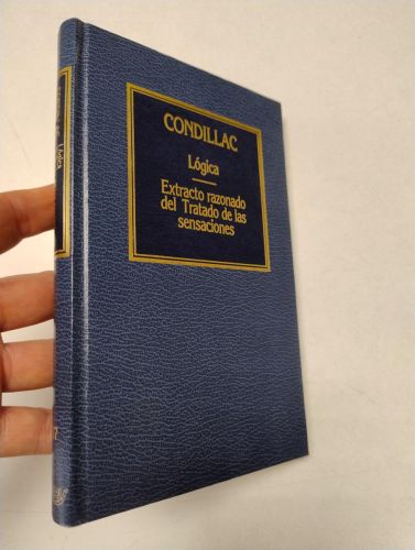 Portada del libro de Lógica. Extracto razonado del tratado de las sensaciones