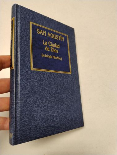 Portada del libro de La ciudad de Dios (antología filosófica)