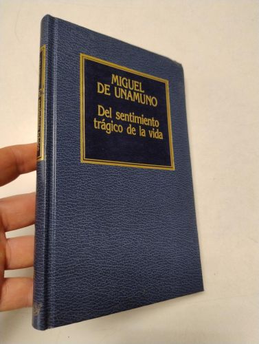 Portada del libro de Del sentimiento trágico de la vida
