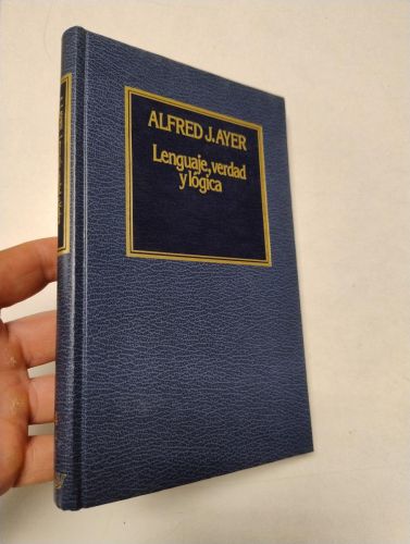 Portada del libro de Lenguaje, verdad y lógica