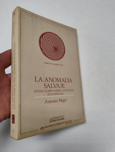 Portada del libro de La anomalía salvaje
