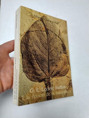 Portada del libro de Las épocas de la naturaleza