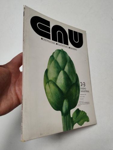 Portada del libro de Revista CAU (Construcción, Arquitectura, Urbanismo) nº 2-3. Diseño Industrial