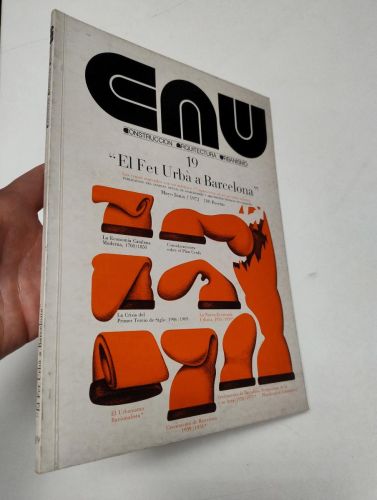 Portada del libro de Revista CAU (Construcción, Arquitectura, Urbanismo) nº 19. El fet urbà a Barcelona