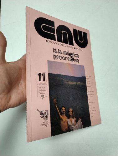 Portada del libro de Revista CAU (Construcción, Arquitectura, Urbanismo) nº 11. La... la... música progresiva