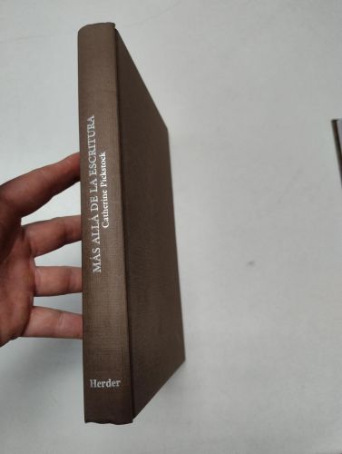Portada del libro de Más allá de la escritura