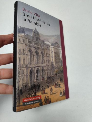 Portada del libro de Breu història de la Rambla