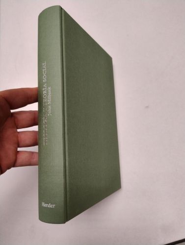 Portada del libro de Teología y teoría social