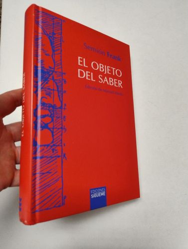 Portada del libro de El objeto del saber